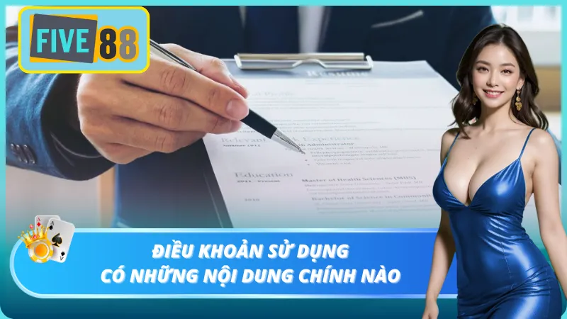 Điều khoản sử dụng có nội dung chính gì